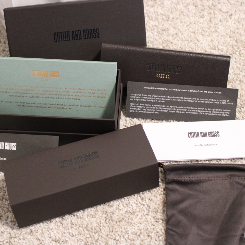 Cutler and Gross Purple Sunglasses (unisex)